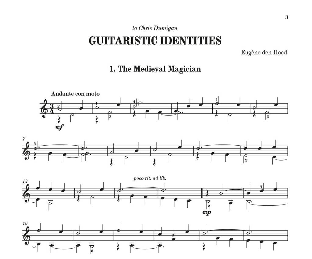 Guitaristic Identities
